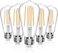 💡 langree vintage dimmable led bulb with equivalent filament design логотип