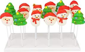 img 4 attached to 🍰 Showcasing Handcrafted Delights: Wood Cake Pop Stand Display