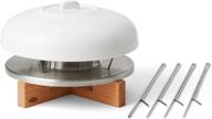 🍫 chef'n sweet spot smores maker: create perfect smores with ease, 5.8 inches tall, white logo