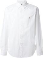 👔 ralph lauren men's oxford button sleeve clothing logo