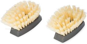 img 4 attached to 🧽 Full Circle Fomo Foam Dispensing Dish Brush Refill Set - 2-Pack, Gray: Keep Your Dishes Sparkling Clean!