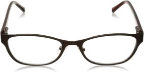 img 3 attached to Foster Grant Charlsie Women's Multifocus Tortoise Progressive Reading Glasses