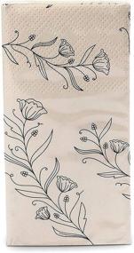 img 2 attached to 💐 Wedding Essential Floral Pocket Tissues - Everyday Travel Size Wipes (24 Pack)