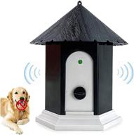 🔇 ultrasonic outdoor barking control device – sonic bark deterrents dog silencer, stop barking, birdhouse shape – suitable for small, medium, large dogs logo