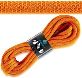 img 4 attached to 10.5mm Powerful UIAA Static Climbing Rope - High Strength Rock Mountaineering Gear - Heavy Duty Rescue Rope