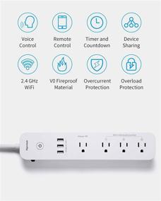 Syantek Smart Plug, Smart Home WiFi Outlets Compatible with Alexa and  Google Assistant for Voice Control, Remote Control, Timer Function, No Hub