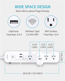 Syantek Smart Plug, Smart Home WiFi Outlets Compatible with Alexa and  Google Assistant for Voice Control, Remote Control, Timer Function, No Hub