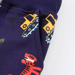 img 1 attached to 👖 Trousers Cartoon Printed Toddler Sweatpants: Adorable Boys' Clothing at Pants Paradise