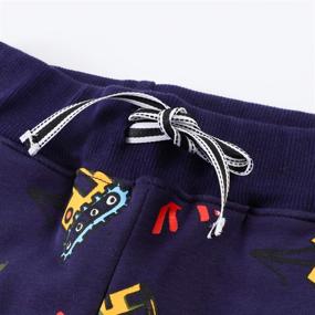 img 2 attached to 👖 Trousers Cartoon Printed Toddler Sweatpants: Adorable Boys' Clothing at Pants Paradise