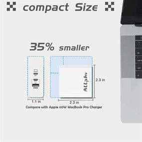 img 2 attached to Allphv 65W Зарядное устройство с технологией GaN USB C Fast Charger с 3-портовым адаптером PD3.0 Compact Type C и кабелем Lightning 1M - Оптимизировано для iPhone, iPad Pro, MacBook Pro, Galaxy S10 S9.
