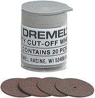 🔪 dremel 420 cut off wheel set - 3 pack with 60 pieces logo