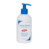 vanicream gentle baby wash with pump - perfect for normal to sensitive/dry skin (gluten and sulfate free baby wash, dermatologist tested), transparent, unscented, 8 fl oz logo