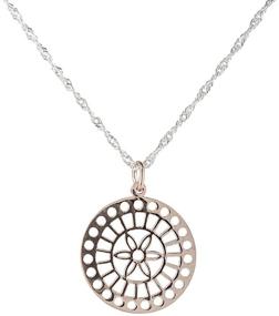 img 1 attached to Xemetra Galleta de Mar Necklace: 📿 925 Sterling Silver, 18 inch Size, Mexican Designers