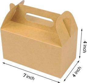 img 2 attached to 📦 LOKQING Gable Boxes: The Perfect Choice for Retail Store Fixtures & Equipment with Goodie Handles