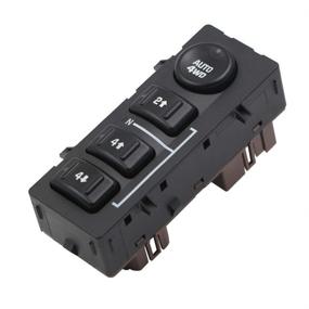 img 4 attached to 🚗 Hikotor 4WD Wheel Drive Switch Replacement | 4x4 Transfer Case Dash Selector for Cadillac Escalade, Chevy Silverado, Chevrolet Suburban, Avalanche, Tahoe, GMC Yukon | Compatible with Part Numbers 15136039, 15164520, 19259313
