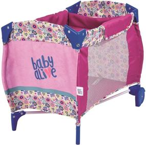 img 4 attached to Baby Alive Doll Play Yard
