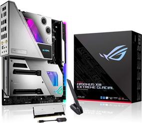 img 4 attached to Высокопроизводительная материнская плата для игр Asus ROG Maximus XIII Extreme Glacial с интегрированным водоблоком EK и передовыми функциями.