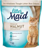 🐾 littermaid premium clumping walnut litter logo