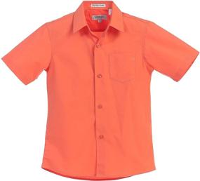 img 1 attached to 👔 Boys' Clothing: Gioberti Short Sleeve Solid Dress