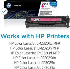 img 3 attached to 🔴 HP 304A CC533A Magenta Toner Cartridge: High-Quality Printing Solution for Vibrant Magenta Tones