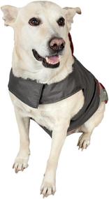 img 2 attached to Waterproof DogHelios Lotus-Rusher 2-in-1 Convertible Dog Jacket with Blackshark Technology