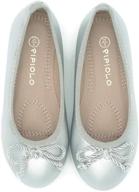 pipiolo sport slip ballet flats logo