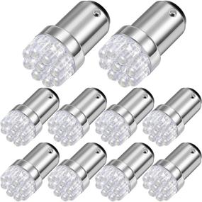 img 4 attached to 10-Piece Pack of 1004 Marine LED Replacement Bulbs - 90 Bulbs for Boat Navigation Lights - BA15D LED Bulbs for Boat Lights Bow Stern - Marine LED Replacement Boat Accessories, 12V