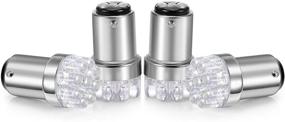 img 3 attached to 10-Piece Pack of 1004 Marine LED Replacement Bulbs - 90 Bulbs for Boat Navigation Lights - BA15D LED Bulbs for Boat Lights Bow Stern - Marine LED Replacement Boat Accessories, 12V