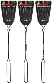 img 4 attached to 🪰 Conquer Pesky Flies with Enoz Sergeant Swat Flyswatter (Pack of 3)