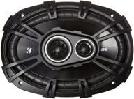 🔊 upgrade your car audio system with 2 new kicker 43dsc69304 d-series 6x9 360 watt 3-way coaxial speakers logo