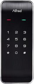 img 4 attached to Alfred Deadbolt Touchscreen Keypad Bluetooth Security & Surveillance