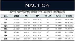 img 1 attached to 👕 Полу-брюки Nautica Little Uniform Pull Twill для мальчиков: премиальное качество и классический стиль