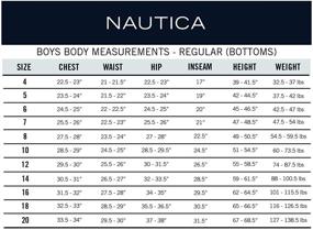 img 2 attached to 👕 Полу-брюки Nautica Little Uniform Pull Twill для мальчиков: премиальное качество и классический стиль