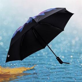 img 2 attached to ☂️ Travel Inverted Automatic Umbrella by NOOFORMER