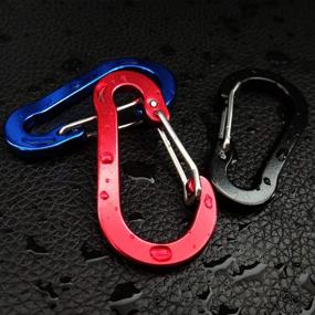 img 2 attached to Nanaborn Aluminum Carabiner Lightweight Keychain