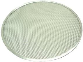 img 3 attached to 17-дюймовый бесшовный пицца-сетчатый экран от Winco Aluminum Winware