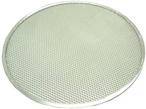 img 1 attached to 17-дюймовый бесшовный пицца-сетчатый экран от Winco Aluminum Winware