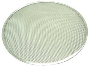 img 4 attached to 17-дюймовый бесшовный пицца-сетчатый экран от Winco Aluminum Winware