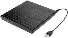 img 4 attached to Yakry C12 USB 3.0 Type-C External DVD Drive - CD-RW Burner Writer Player for MacBook Air, MacBook Pro, Mac OS, PC Laptop (Black)