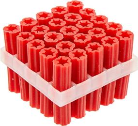 img 1 attached to 🔴 25 Pack of TruePower 1-Inch Red Anchor #8 - Enhanced for SEO