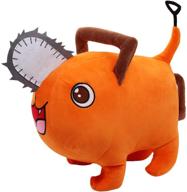 chainsaw-man plushie pochita: soft anime figure pillow & decoration - perfect festival gift for kids & teens (15.7 in) logo