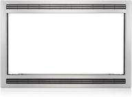 🖤 frigidaire mwtk27kf trim kit: sleek black/stainless design for 27-inch microwaves logo