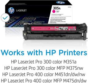 img 3 attached to 🔴 Картридж HP 305A CE413A Маджента - совместим с принтерами HP LaserJet Pro Color M451, M475, M375nw серии