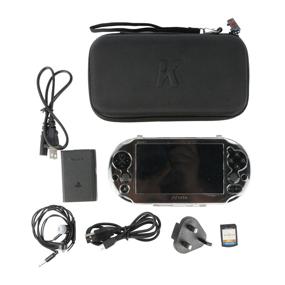 img 1 attached to 🎮 Khanka Hard Travel Case Replacement for Sony PS Vita 1000 and PS Vita Slim (PSV 2000)/ PSP PlayStation 3000 Video Console