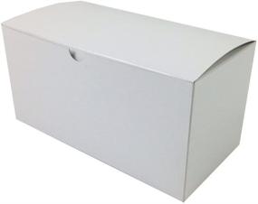 img 3 attached to 🎁 Premium White Gloss Gift Boxes: Set of 5 by Black Cat Avenue (9"x4-1/2"x4-1/2")