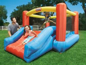 img 3 attached to Unleash the Fun: Little Tikes Jump Slide Bouncer for Active Play