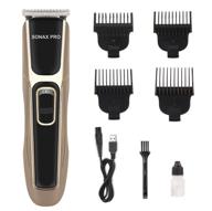 💇 high-performance cordless hair clippers for men: professional electric haircut & beard trimmer kit with usb rechargeable & self-sharpening technology logo