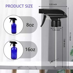 img 3 attached to 🚀 Enhance Spraying Efficiency with Nozzle Sprayer Replacements for Trigger Bottles