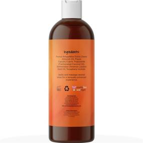 img 3 attached to 🌿 Natural Sensual Massage Oil for Couples - Moisturizing Almond & Coconut Body Oil for Dry Skin - Aromatherapy and Therapeutic Massage Therapy