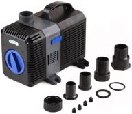 🐠 trupow 1000gph submersible pond filter pump: perfect for fish tanks, fountains, and aquariums with adjustable flow rate and frequency logo